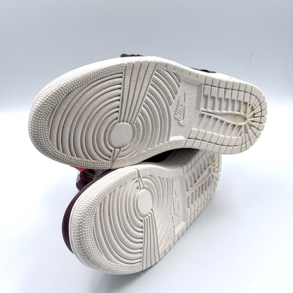 Wmns Air Jordan 1 Retro High Zip 'Bordeaux' - Picture 10 of 13